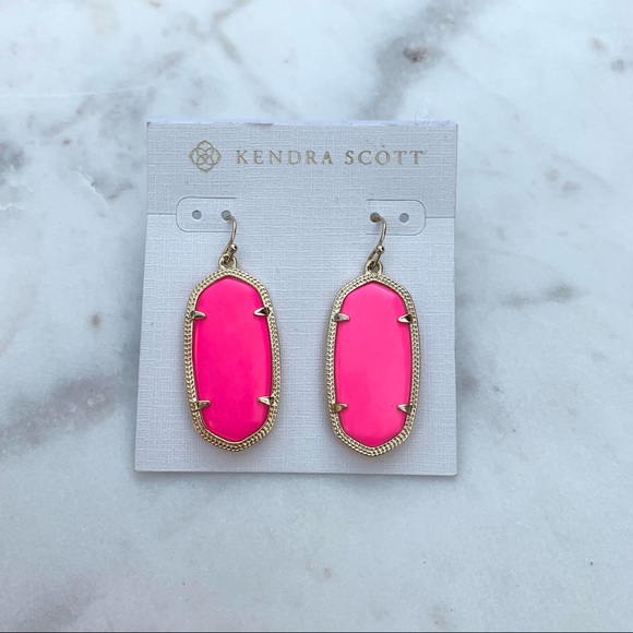 Kendra Scott Jewelry - NEON Pink Elle Earrings